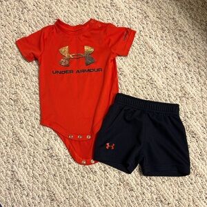 3 under armour shorts set
